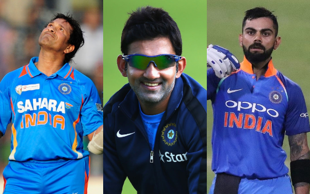 Gautam Gambhir picks Sachin Tendulkar over Virat Kohli as the best ODI ...