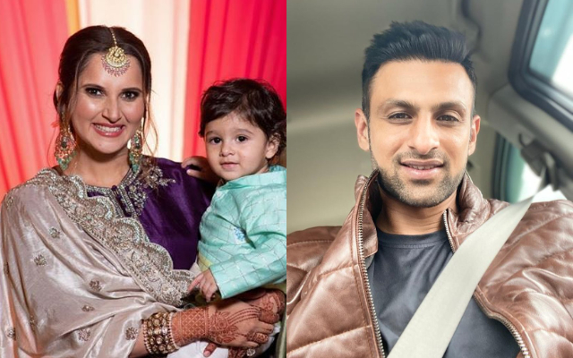 Sania Mirza, Shoaib Malik and their son