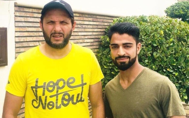 Shahid Afridi and Mir Murtaza