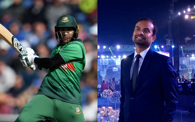 Shakib Al Hasan and Syed Rajib Imteaz