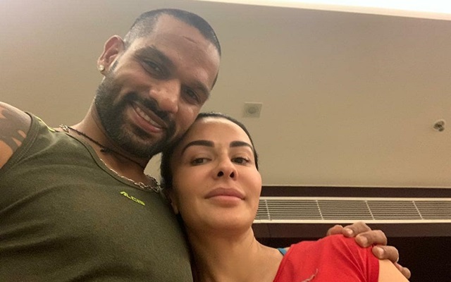 Shikhar Dhawan and Ayesha