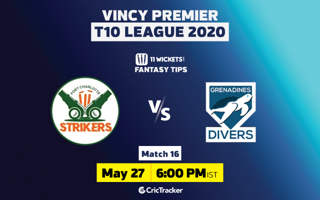 VincyT10-11Wickets-Match-16-Fort-Charlotte-Strikers-vs-Grenadines-Divers