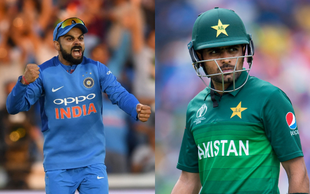 Virat Kohli and Babar Azam