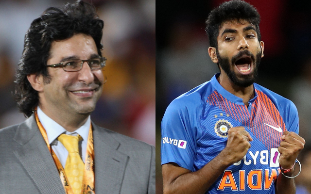 Wasim Akram and Jasprit Bumrah