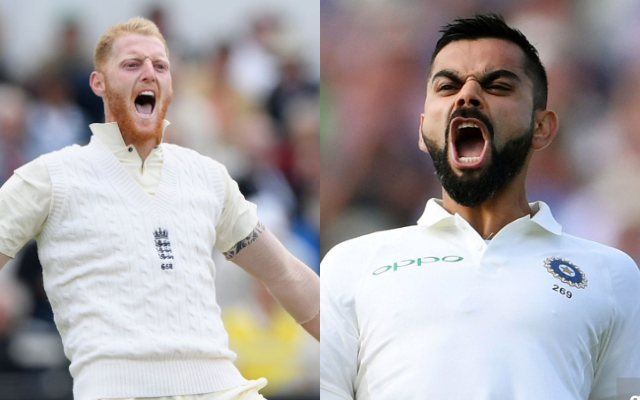 Ben Stokes and Virat Kohli