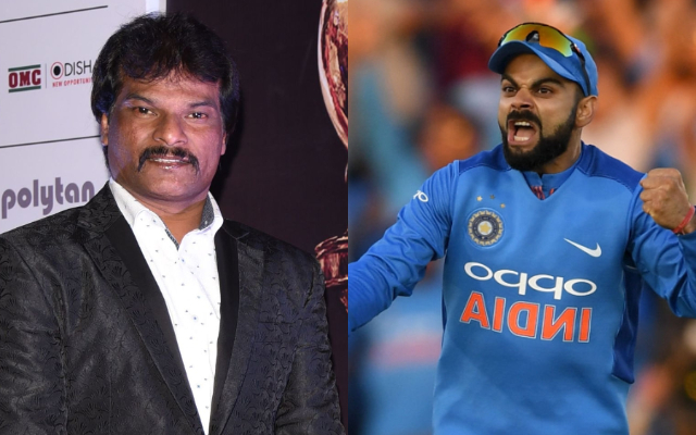 Dhanraj Pillay and Virat Kohli