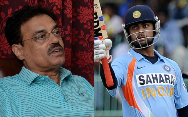 Dilip Vengsarkar and Virat Kohli