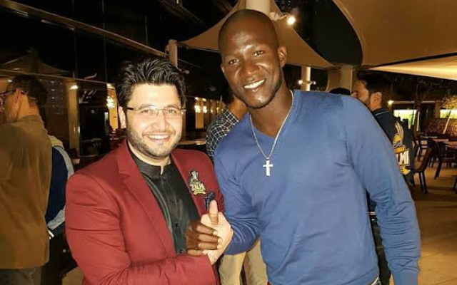Javed Afridi and Darren Sammy