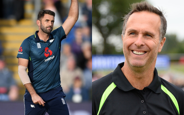 Liam Plunkett and Michael Vaughan