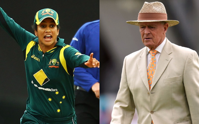 Lisa Sthalekar and Geoffrey Boycott