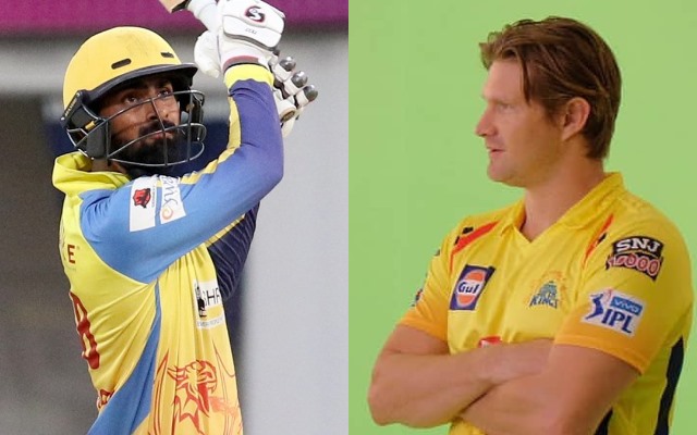 Narayan Jagadeesan and Shane Watson