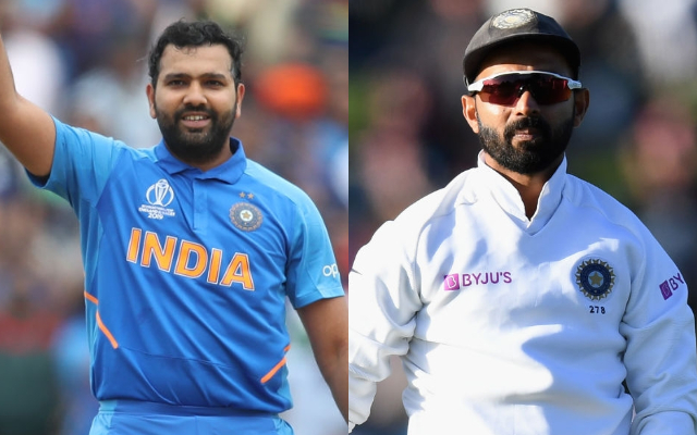 Rohit Sharma and Ajinkya Rahane