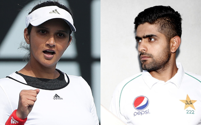 Sania Mirza and Babar Azam