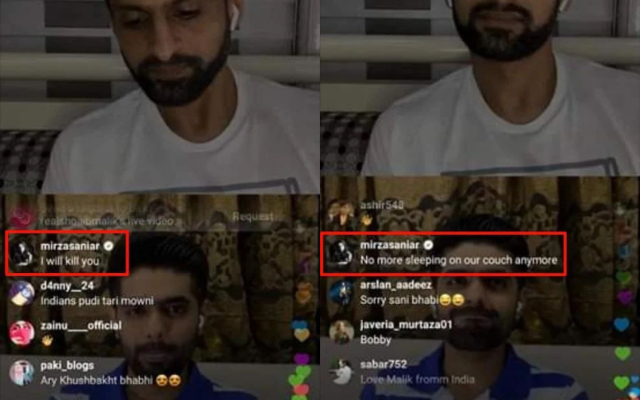 Sania Mirza's comment