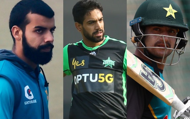 Shadab Khan, Haris Rauf and Haider Ali