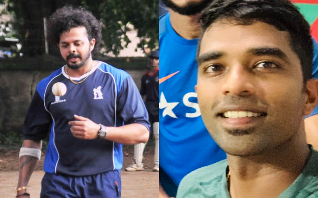 Sreesanth and Sachin Baby