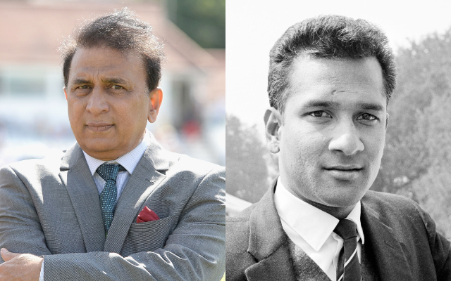 Sunil Gavaskar and Rohan Kanhai