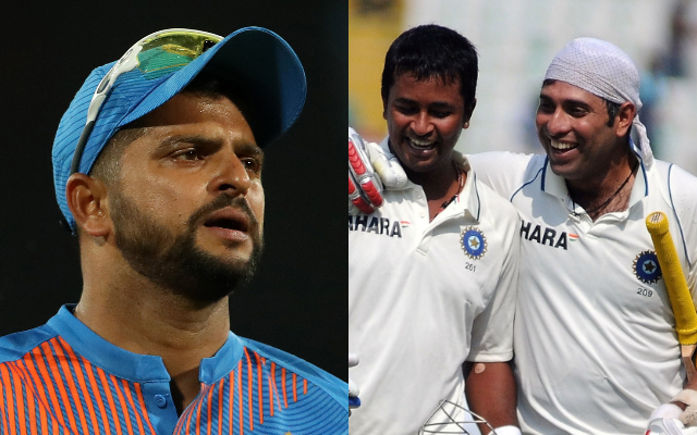 Suresh Raina, VVS Laxman and Pragyan Ojha