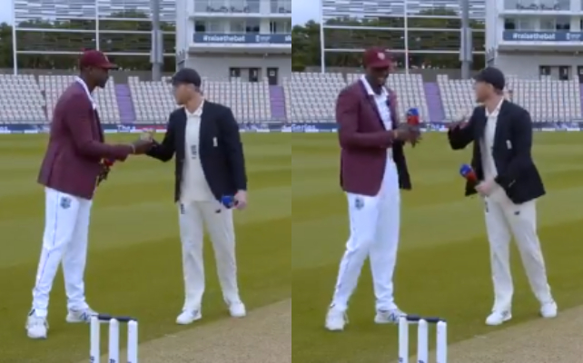 Ben Stokes and Jason Holder