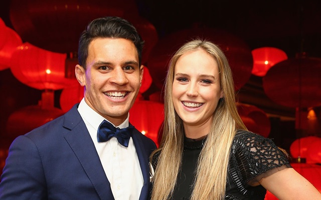 Ellyse Perry and Matt Toomua