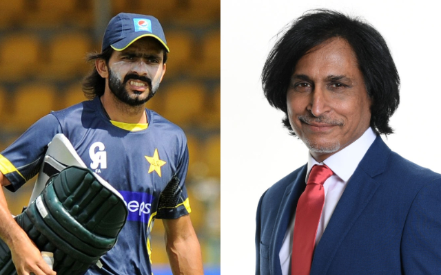 Fawad Alam and Ramiz Raja