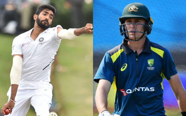 Jasprit Bumrah and Marnus Labuschagne
