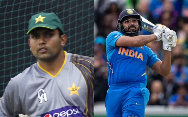 Kamran Akmal and Rohit Sharma