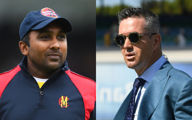 Mahela Jayawardene and Kevin Pietersen