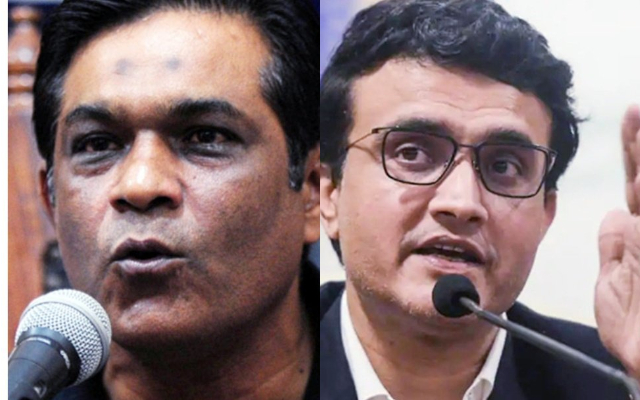 Rashid Latif and Sourav Ganguly