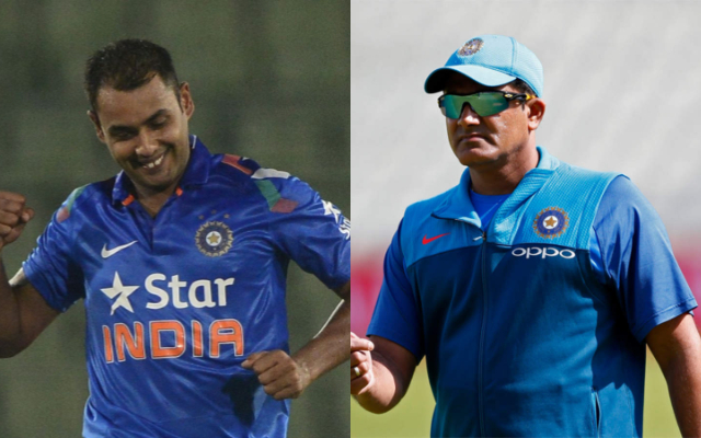 Stuart Binny and Anil Kumble