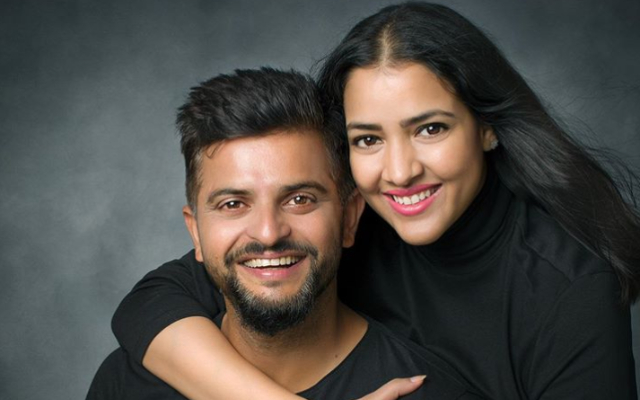 Suresh Raina and Priyanka Raina