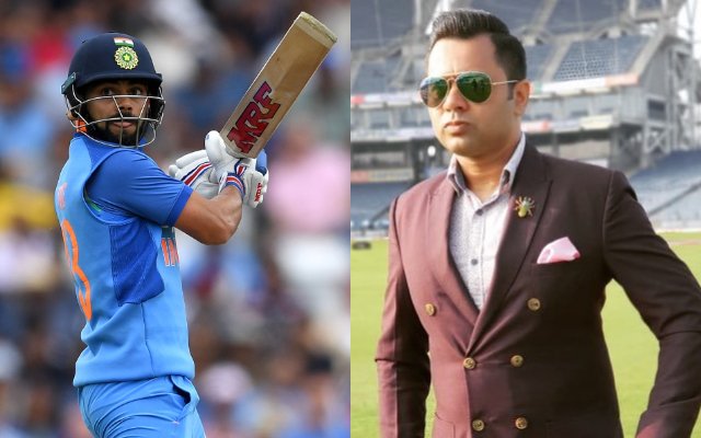 Virat Kohli and Aakash Chopra