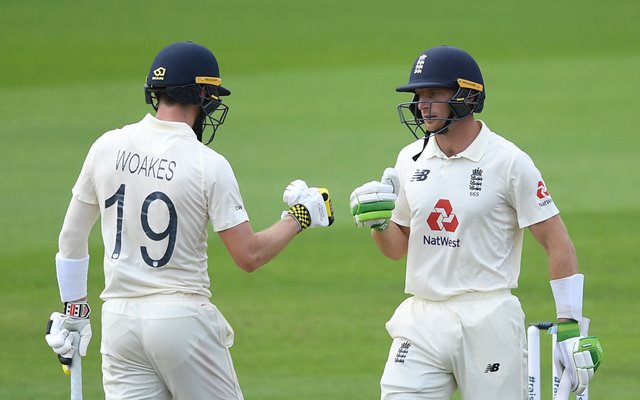 Chris Woakes and Jos Buttler