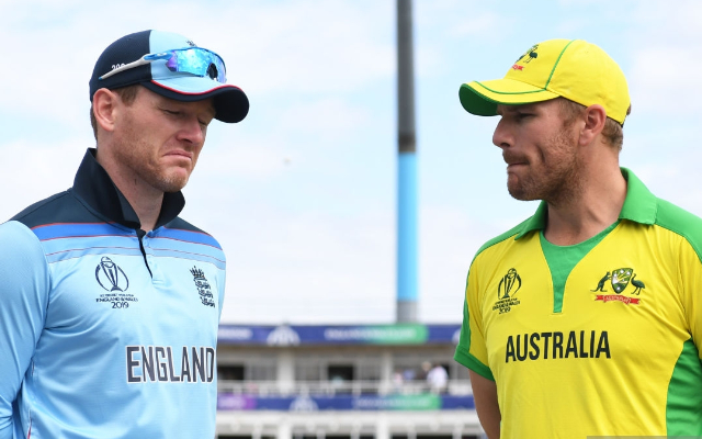 Eoin Morgan and Aaron Finch