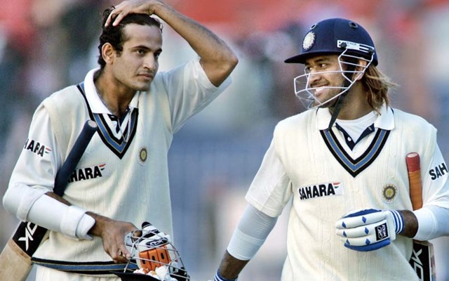 Irfan Pathan and MS Dhoni