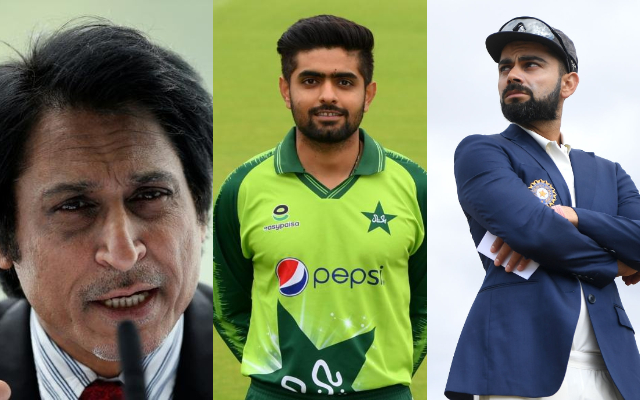 Ramiz Raja, Babar Azam and Virat Kohli