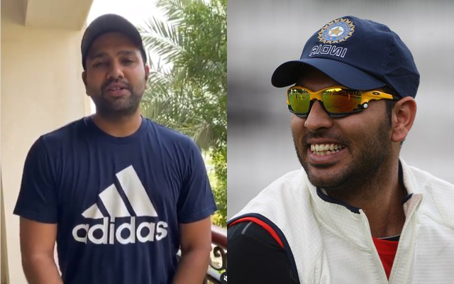 Rohit Sharma and Yuvraj Singh