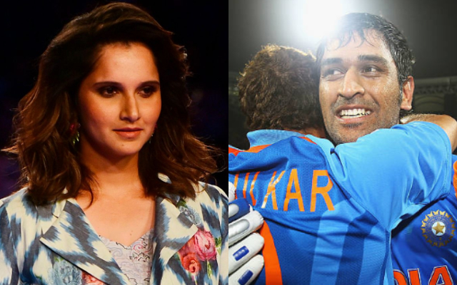 Sania Mirza and MS Dhoni