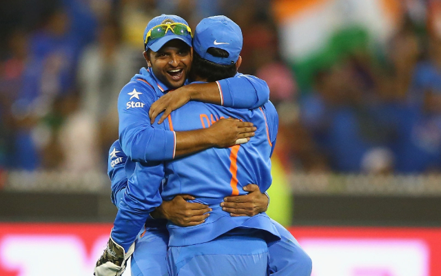 Suresh Raina and MS Dhoni