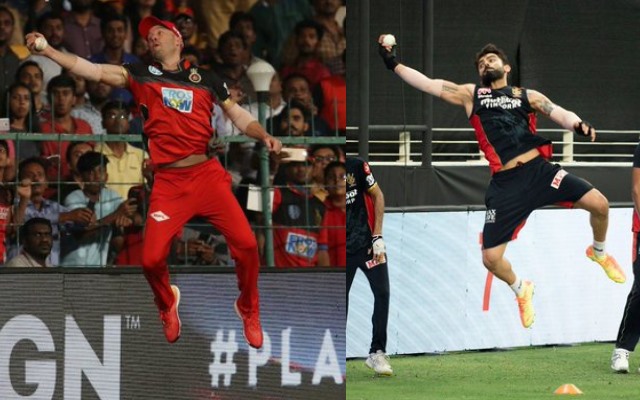 AB de Villiers and Virat Kohli