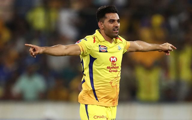 Deepak Chahar of CSK