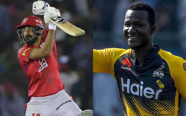 KL Rahul and Darren Sammy