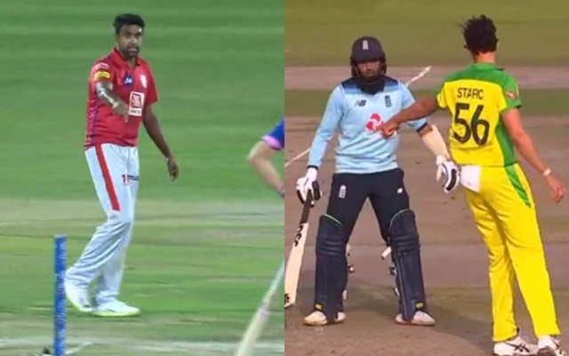 Ravi Ashwin and Mitchell Starc