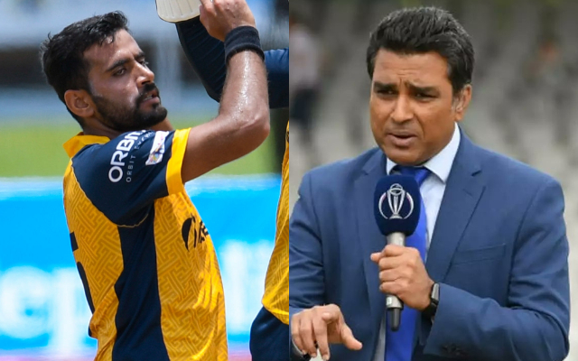 Sanjay Manjrekar and Zahir Khan