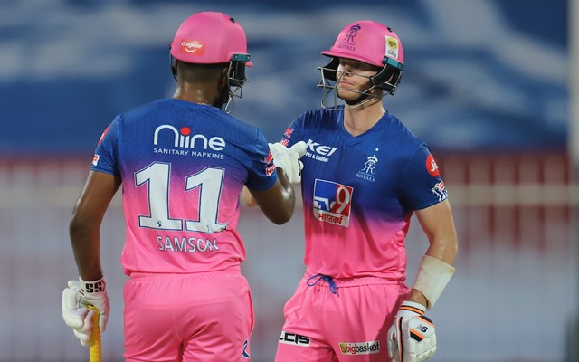 Sanju Samson & Steve Smith