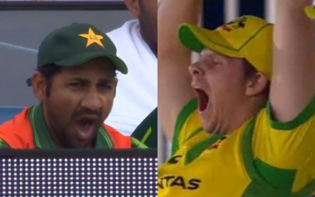 Sarfaraz Ahmed and Steve Smith