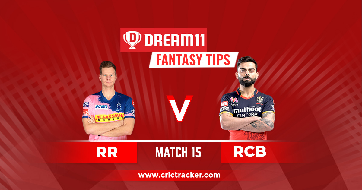 Rcb Vs Rr Prediction Dream11 Fantasy Cricket Tips Playing Xi Pitch Report Injury Update Ipl 2020 Match 15