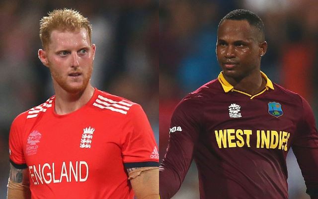 Ben Stokes and Marlon Samuels