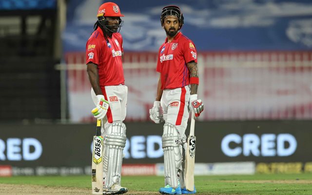 Chris Gayle and KL Rahul