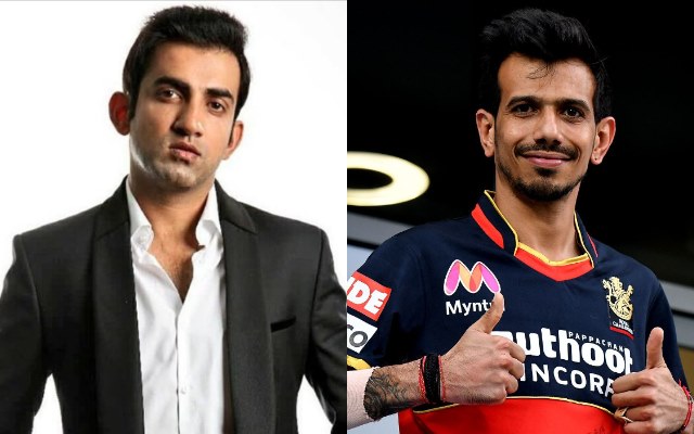 Gautam Gambhir and Yuzvendra Chahal
